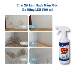 Chai Xịt Làm Sạch Nấm Mốc Đa Năng LKB 500 ml