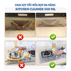 Chai Xịt Vệ Sinh Nhà Bếp Kitchen Cleaner 500 ml