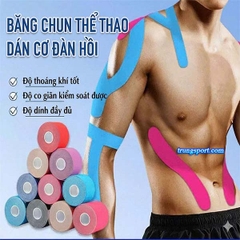 Băng Dán Cơ Thể Thao - Giảm Căng Cơ, Phục Hồi Cơ Bắp Vượt Trội