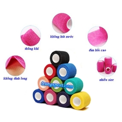 Băng Dán Thun Tự Dính (Cao Su Non) - Băng Quấn Cổ Chân Đá Bóng Giá Tốt