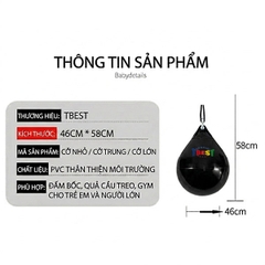 Bóng Đấm Nước Boxing TBEST – Bao Đấm Nước Cao Cấp, Chân Thực