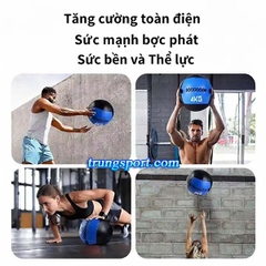 Bóng Tạ Tập Gym Mềm Medicine Ball - Trọng Lượng Từ 1kg Đến 10kg
