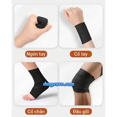 Băng Dán Thun Tự Dính (Cao Su Non) - Băng Quấn Cổ Chân Đá Bóng Giá Tốt