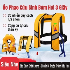 Áo Phao Cứu Sinh Tự Động Bơm Hơi | Cứu Sinh Cho Hoạt Động Dưới Nước