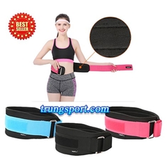 Đai Lưng Mềm Tập Gym Aolikes A-1698 – Bảo Vệ Cột Sống, Trợ Lực Gánh Tạ