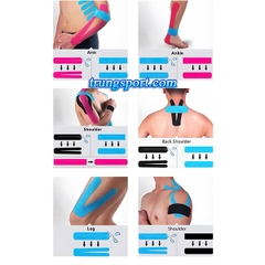Băng Dán Cơ Kinesiology Tape – Trợ Thủ Đắc Lực Giúp Giảm Đau & Phục Hồi Cơ Bắp