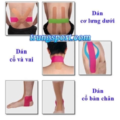 Băng Dán Cơ Thể Thao - Giảm Căng Cơ, Phục Hồi Cơ Bắp Vượt Trội