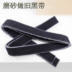 Đai Đen Bạc Màu Võ Thuật Phong Cách Cổ Điển (Bản 5cm) | Giá Sỉ & Lẻ