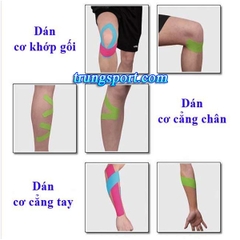 Băng Dán Cơ Thể Thao - Giảm Căng Cơ, Phục Hồi Cơ Bắp Vượt Trội
