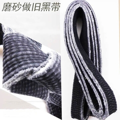 Đai Đen Bạc Màu Võ Thuật Phong Cách Cổ Điển (Bản 5cm) | Giá Sỉ & Lẻ