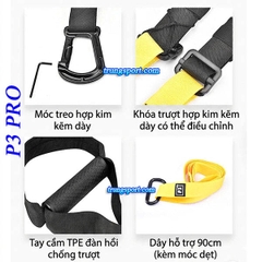 Dây Kháng Lực TRX P3 PRO Chuyên Nghiệp - Tập Gym Tại Nhà Hiệu Quả