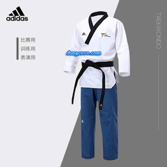 Võ Phục Quyền Taekwondo Adidas Chính Hãng – Chuẩn Thi Đấu Poomsae