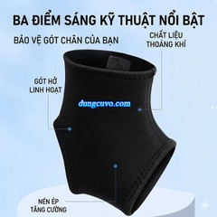 Băng Sơ Mi Cổ Chân Bảo Vệ Chống Lật, Thoáng Khí & Co Giãn