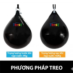 Bóng Đấm Nước Boxing TBEST – Bao Đấm Nước Cao Cấp, Chân Thực
