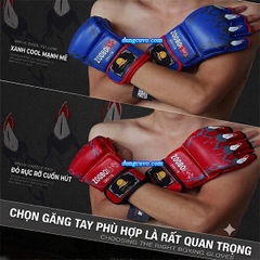Găng Tay MMA ZooBoo Hở Ngón Phổ Thông | Giá Sỉ & Lẻ