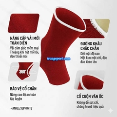 Băng Thun Cổ Chân BN Cao Cấp - Bảo Vệ 360°, Vải Nâng Cấp Siêu Bền