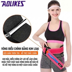 Đai Lưng Mềm Tập Gym Aolikes A-1698 – Bảo Vệ Cột Sống, Trợ Lực Gánh Tạ