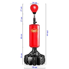 Bao Cát Đứng TBEST Cao Cấp 190cm Tích Hợp Bóng Phản Xạ – Giá Tốt