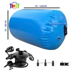Con Lăn Tập Nhào Lộn Bơm Hơi Air Roller-Hỗ Trợ Tập Yoga Uốn Dẻo