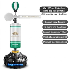 Trụ Đấm Đá Thanh Phản Xạ Đa Năng CHUANGBU | Bao Cát Đứng Boxing 360°