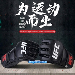 Găng Tay MMA UFC Hở Ngón Đệm 2cm Cao Cấp | Giá Sỉ & Lẻ