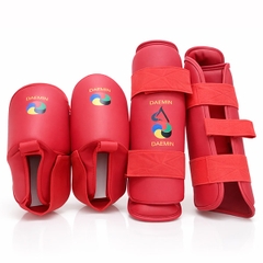 Bảo Hộ Chân Karate Nakado Chính Hãng | Bảo Vệ Ống Chân & Mu Bàn Chân