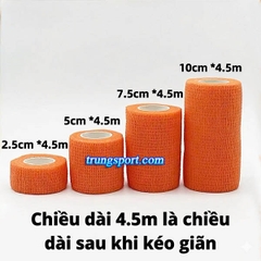 Băng Dán Thun Tự Dính (Cao Su Non) - Băng Quấn Cổ Chân Đá Bóng Giá Tốt