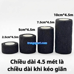 Băng Dán Thun Tự Dính (Cao Su Non) - Băng Quấn Cổ Chân Đá Bóng Giá Tốt