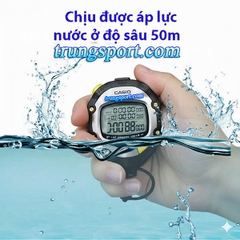 Đồng Hồ Bấm Giờ Stopwatch Casio HS-70W Chính Hãng – Chính Xác Cho Thể Thao