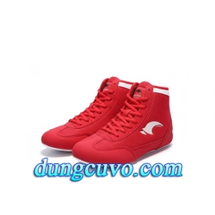 Giày Boxing Boxer Tập Luyện & Thi Đấu – Cổ Cao – Bám Sàn Cực Tốt