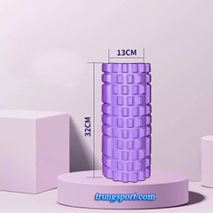 Con Lăn Massage Giãn Cơ Foam Roller Cao Cấp – Giảm Đau Cơ Hiệu Quả