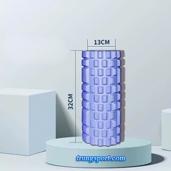 Con Lăn Massage Giãn Cơ Foam Roller Cao Cấp – Giảm Đau Cơ Hiệu Quả