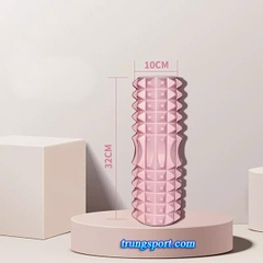 Con Lăn Massage Giãn Cơ Foam Roller Cao Cấp – Giảm Đau Cơ Hiệu Quả