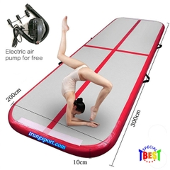 Thảm Phao Bơm Hơi Thể Dục | Đàn Hồi Cao Cho Vận Động Thể Thao (0.1*2M)