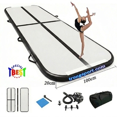 Thảm Bơm Hơi Tập Võ Yoga Air Track | Thảm Đa Năng Cao Cấp (0.2*1M)