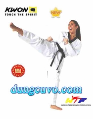VÕ PHỤC TAEKWONDO KWON CHÍNH HÃNG-CHUẨN THI ĐẤU VẢI MỎNG 3S