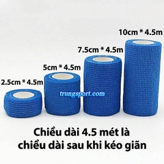 Băng Dán Thun Tự Dính (Cao Su Non) - Băng Quấn Cổ Chân Đá Bóng Giá Tốt