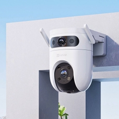 [10M] Camera Wifi Ezviz H9C [5MP+5MP] Ngoài Trời 2 Mắt, Trang Bị AI Thông Minh