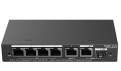 RUIJIE RG-ES206GS-P | Switch Quản Lí Cloud POE 6 Cổng Gigabit, 4 POE + 1 Uplink + 1 Combo SFP