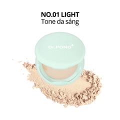 Phấn nền kiềm dầu dành cho da mụn DR.PONG Acne Ace 002 Blurring Powder 9g