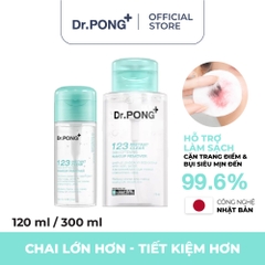 Nước tẩy trang DR. PONG 123 INSTANT CLEAR SKIN SOFTENING MAKEUP REMOVER