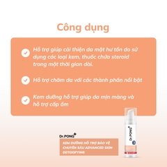 Kem dưỡng phục hồi và cấp ẩm chuyên sâu Dr.PONG Advanced Skin Detoxifying 30g