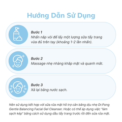 Sữa tẩy trang dịu nhẹ Dr.PONG Cleasing Milk 200ml
