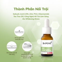 Serum giảm mụn, ngừa thâm mụn Dr.PONG 28D Whitening Drone Acne 15ml