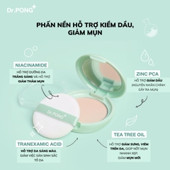 Phấn nền kiềm dầu dành cho da mụn DR.PONG Acne Ace 002 Blurring Powder 9g