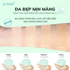 Phấn nền kiềm dầu dành cho da mụn DR.PONG Acne Ace 002 Blurring Powder 9g
