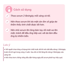 Serum hỗ trợ dưỡng trắng da, giảm thâm mụn Dr.PONG 28D Whitening Drone Serum 16ml