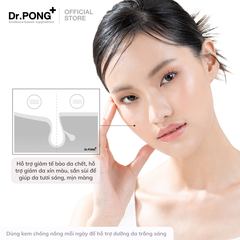 Tinh chất dưỡng ẩm cân bằng, trắng sáng da Dr.PONG 28D Whitening Drone Essence 95ml
