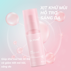 Xịt khử mùi trắng da, mờ thâm 28D Whitening Drone 100ml