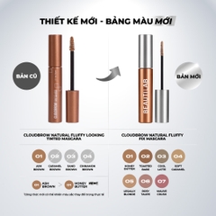 Mascara chân mày tự nhiên, giữ nếp, bền màu, lâu trôi BEAUTILAB Cloudbrow Natural Fluffy Fix Mascara